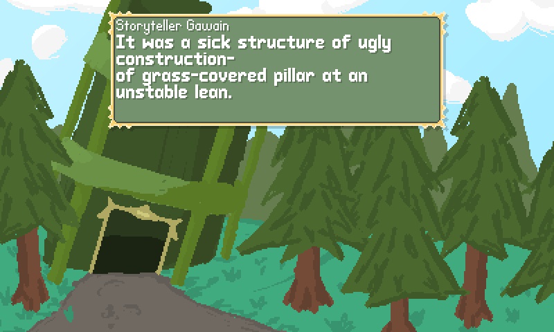 Screenshot from "Gawain's Trails"